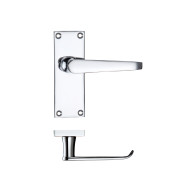 DOOR HANDLES ON PLATE