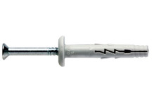 Flat Rounded Collar Hammer Fixings 6.0 x 40mm (100)*