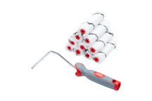 ProDec Advance Medium Pile Microfibre 4\" Mini Rollers & Frame 11pc