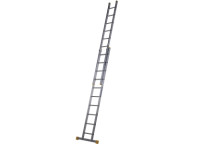 Werner Trade Pro D Rung Double Extension Ladder 2.98m - 4.92m