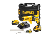 DeWalt DCF620P2K 18V Brushless Collated Drywall Screwdriver x2 5Ah Bat