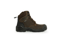 Xpert Pro Zipster S3L Safety Zip-Side Boot Brown Size 10