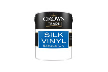 Crown Trade Vinyl Silk Emulsion Brilliant White 5L