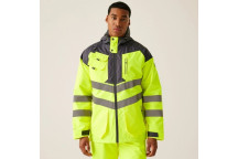 Regatta Hi-Vis Yellow Tactical Parka Jacket L