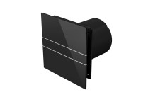 Extractor Fan Mela Air Glass Timer 100mm Black