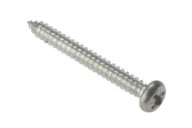 Woodscrew Zinc Plated Round Head 10 x 2 (200)