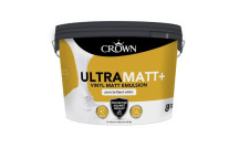 Crown Trade Ultra Matt Mould + Vinyl Emulsion Brilliant White 10L