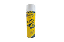 Spray Paint Matt White Aerosol 500ml*