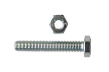 Pre Pack HT Set Screw Nut & Wash Bzp M12 X 75mm (4)