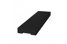 Intumescent Strip Fire Only 4 Door Pk Black 10mm x 4 x 2.1m (10)