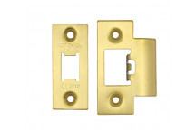 Latch Face Plate And Strike Plate Accessory Pack Satin Brass