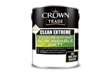 Crown Trade Clean Extreme Scrubbable Matt Mixed Colour 250ml