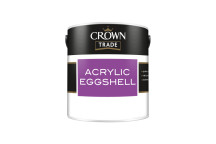 Crown Trade Acrylic Eggshell Magnolia 5L