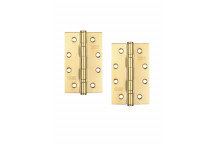 Hinge Ball Bearing Butt Slim Satin Brass102 x 63 x 2.5mm (2)