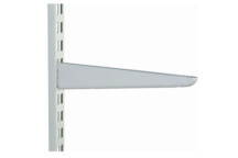 Bracket Twin Slot White 220mm*