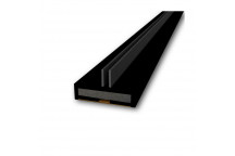 Intumescent Strip Double Flipper 4 Door Pk Black 10mm X 4 x 2.1m (10)