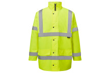 Hi Viz Traffic Jacket Yellow Large*