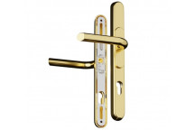 Chameleon Adjustable UPVC Door Handles 59mm - 96mm Gold