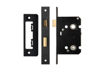Bathroom Lock Black 64mm*