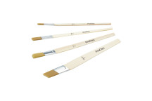 ProDec Synthetic Lining Fitch Brush Slant Cut Set 4pc