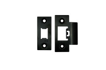 Latch Face Plate And Strike Plate Accessory Pack Black*