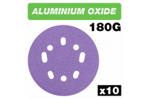 Trend AB/125/180A Random Orbital Sanding Disc 125 X 180G 10Pc