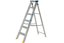 Werner 714 Series Aluminium Swingback Stepladder 6 Tread