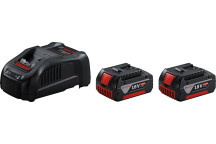 Bosch Battery starter Pack 2 x 5amp Inc Charger