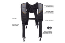 ToughBuilt Padded Suspenders