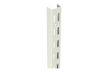 Upright Twin Slot White 1000mm*