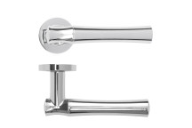 Aldo Lever On Round Rose Polished Chrome Finish