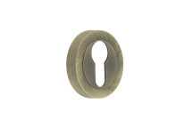 Escutcheon Euro Profile To Suit Bari Lever Antique Brass