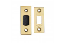 Deadbolt Face Plate And Strike Plate Accessory Pack Satin Brass