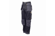 Dewalt Harrison Regular Fit Stretch Trouser Black/Grey 32R*