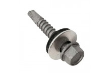 Tek Screw Light Duty & Washer 5.5 x 25mm (100)