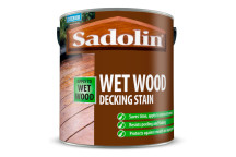 Sadolin Wet Wood Decking Stain Charcoal 2.5L