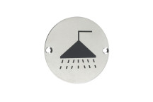 Signage Sex Circ Symbol Shower SSS 76mm*