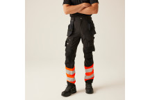 Regatta Hi-Vis Orange X-PRO Stretch Holster Trousers 32R