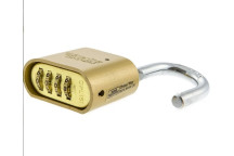 Padlock Combination 4 Dial Brass 40mm*