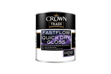 Crown Trade Fast Flow Quick Drying Gloss Mixed Colour 5L