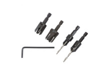 Trend SNAP/PC/A Snappy Countersink & Plug 4pc Set*