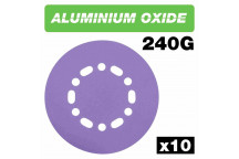 Trend AB/150/240A Random Orbital Sanding Disc 150 X 240G 10Pc