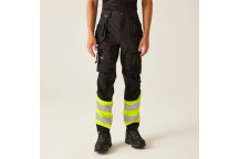 Regatta Hi-Vis Yellow X-PRO Stretch Holster Trousers 32R