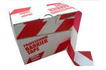 Tape Barrier Non Adhesive Red / White (500m)*