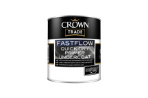 Crown Trade Fast Flow Quick Drying Undrcoat Charc Grey 1L