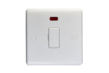 Switched Fused Spur 13A with Pilot Lamp White*
