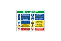 Signage Fire Exit Keep Clear Rigid 300 x 200mm*