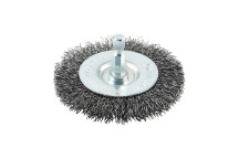 Wire Crimp Wheel Brush Drill 75mm