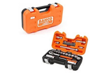Bahco 330 Socket Set Metric 3/8in Drive + 1/4in Accessories 34pc*