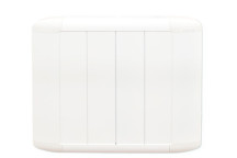 Electric Radiator NiDO Silica 1120W White